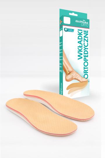 Wkładki na stopę cukrzycową - pokryte skórą kozią