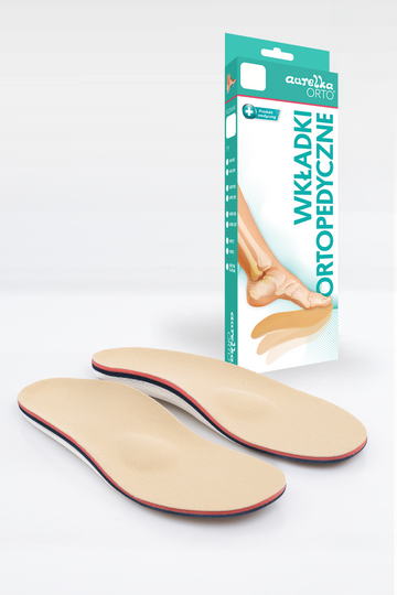 Wkładki na stopę cukrzycową - pokryte materiałem nubukowym