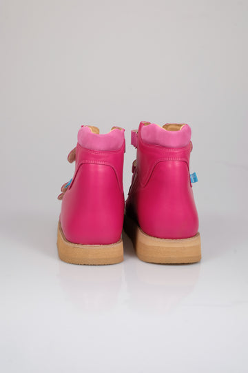 Ortopedyczne sandały na rzepy dla dzieci ze skrótem, na podeszwie z Vibramu® | Rozmiar 44