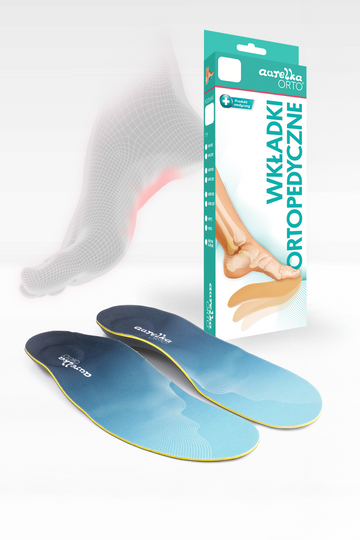 Wkładki na stopy płasko-koślawe