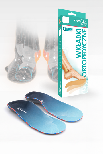 Wkładki na koślawość pięt dla dzieci