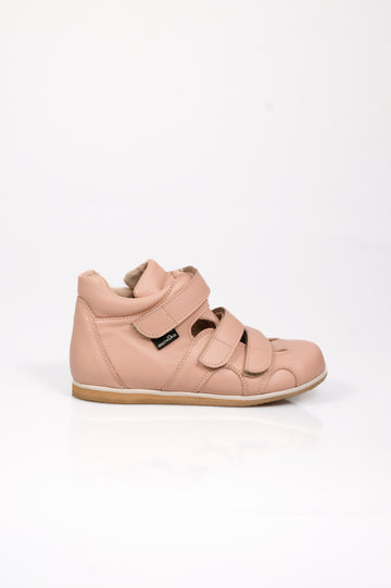 Półbuty na rzepy dla dzieci z usztywnioną piętą, na Vibramie