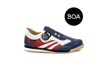 Sportowe półbuty dziecięce z usztywnioną piętą, z wiązaniem BOA®, na sportowej podeszwie