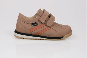 Sportowe półbuty dziecięce na rzepy z usztywnioną piętą, na sportowej podeszwie