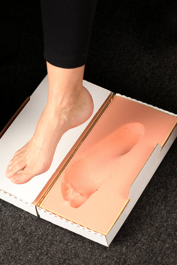 Pianka ortopedyczna do wykonywania negatywów (odcisków) stóp lub ortez