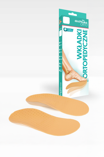 Wkładki dla dzieci supinujące łuk podłużny